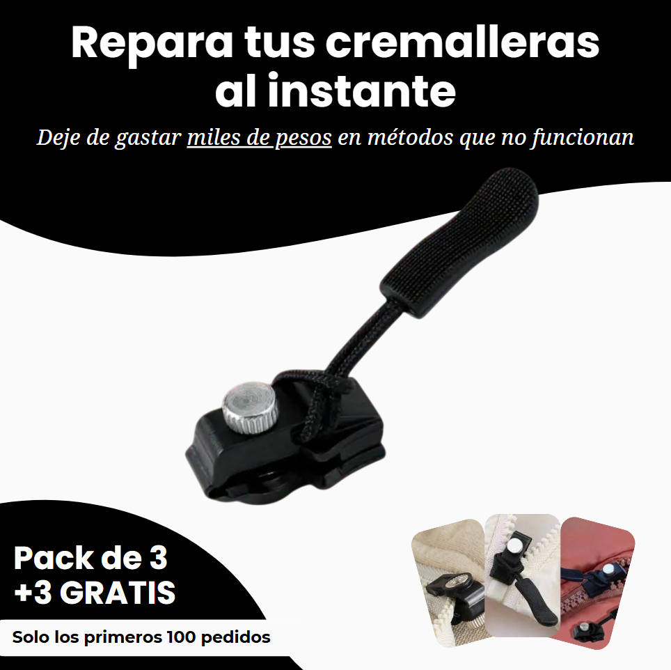 ZipFix | Repara tus cremalleras en 2 minutos