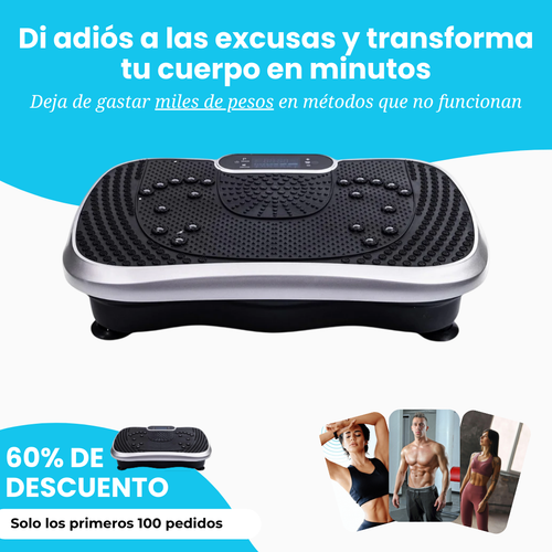 Platafor Vibratoria Fitness | Transforma tu cuerpo en minutos