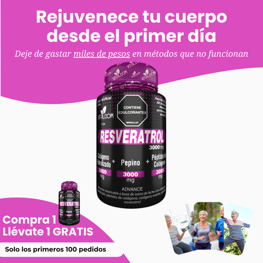 Resveratrol | La fuente de la juventud en tus manos