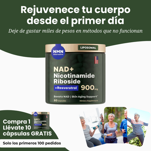 NAD+ Anti-Envejecimiento