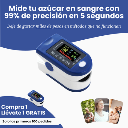 Diabeasy™ | ¡Medición de azúcar en sangre con 99% de precisión en 5 segundos!