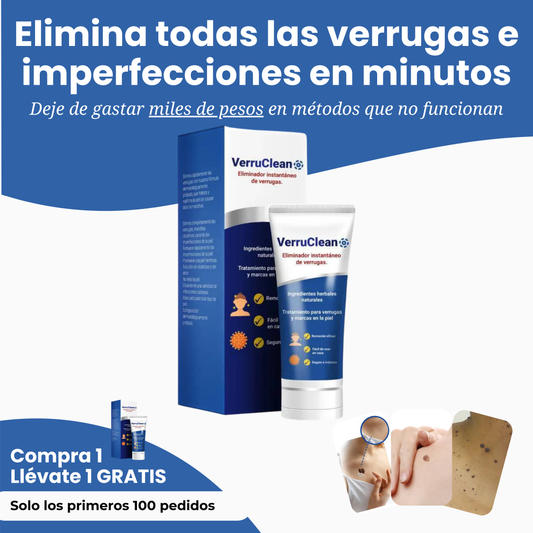 VerruClean | Elimina todas las verrugas e imperfecciones en minutos